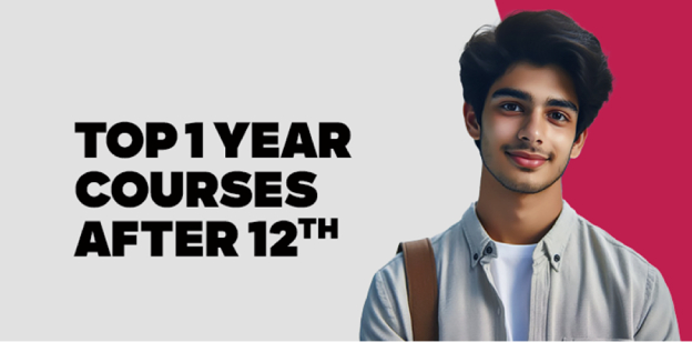 top 1 year courses after 12th