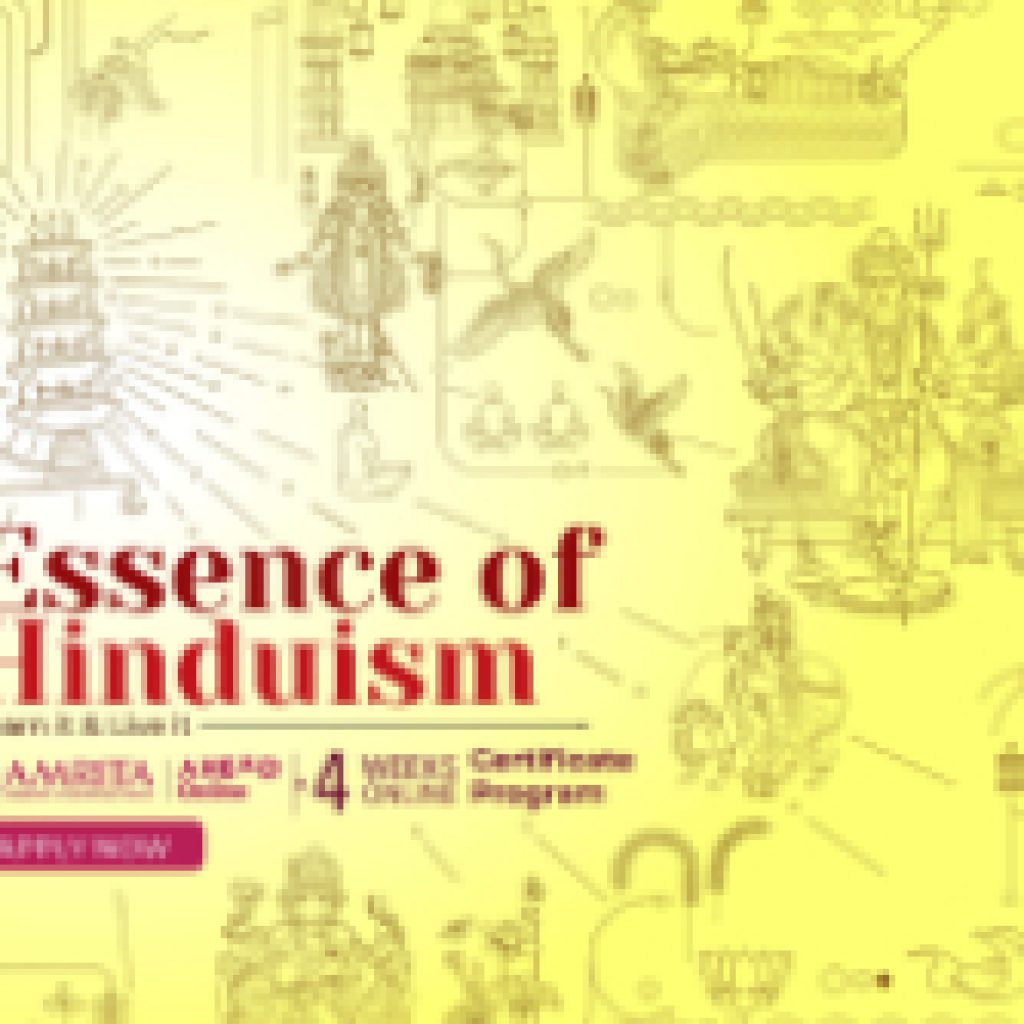 Learn The Essence Of Hinduism Online Course Fee, Syllabus, Admission ...