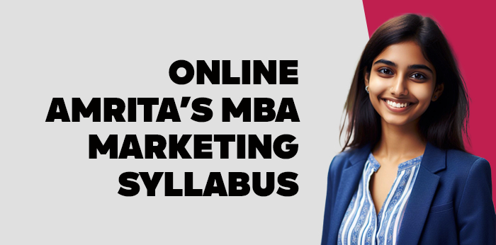 Online Amrita’s MBA Marketing Syllabus